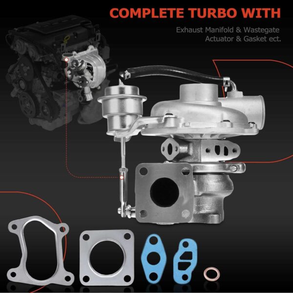 Complete  charger Kit, with Wastegate Actuator & Gasket, Compatible with Isuzu